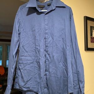 A[X]IST Modern Fit Blue Shirt